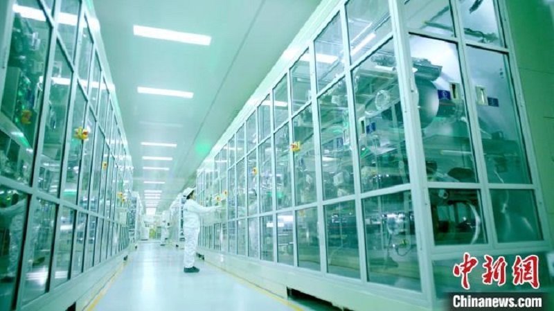 圖為資料圖，海辰儲能M1生產(chǎn)線。?曾欣平供圖